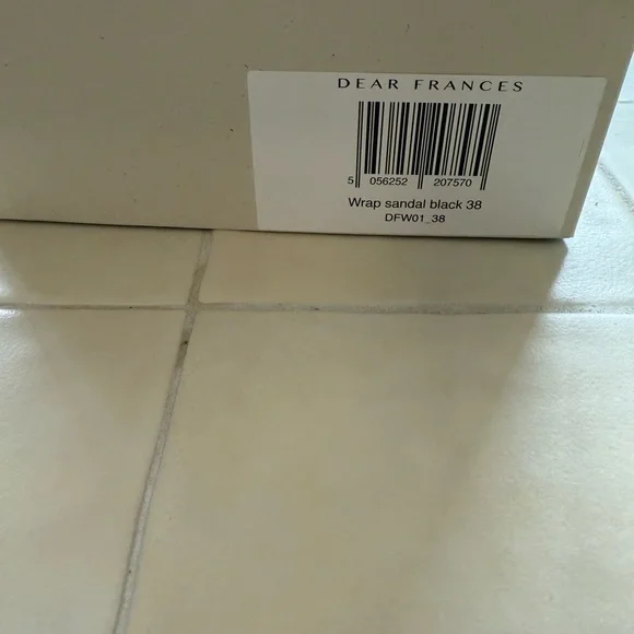 Dear Frances Black Women's Sandals - Picture 5 of 7